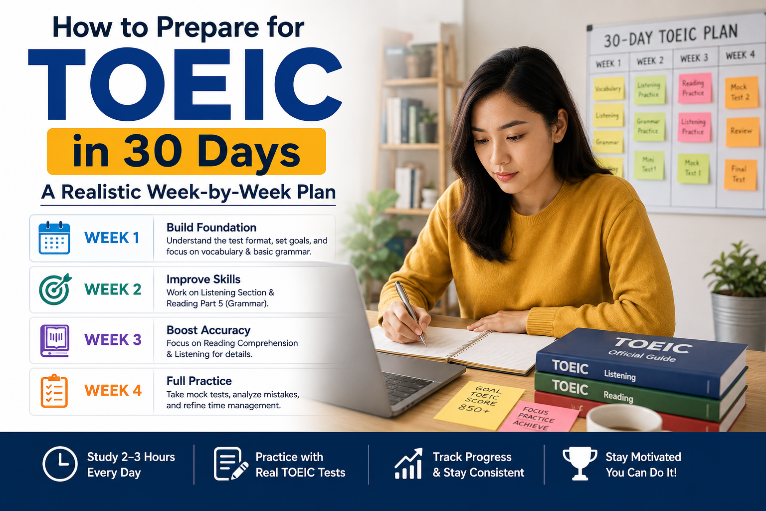 How to Prepare for TOEIC in 30 Days