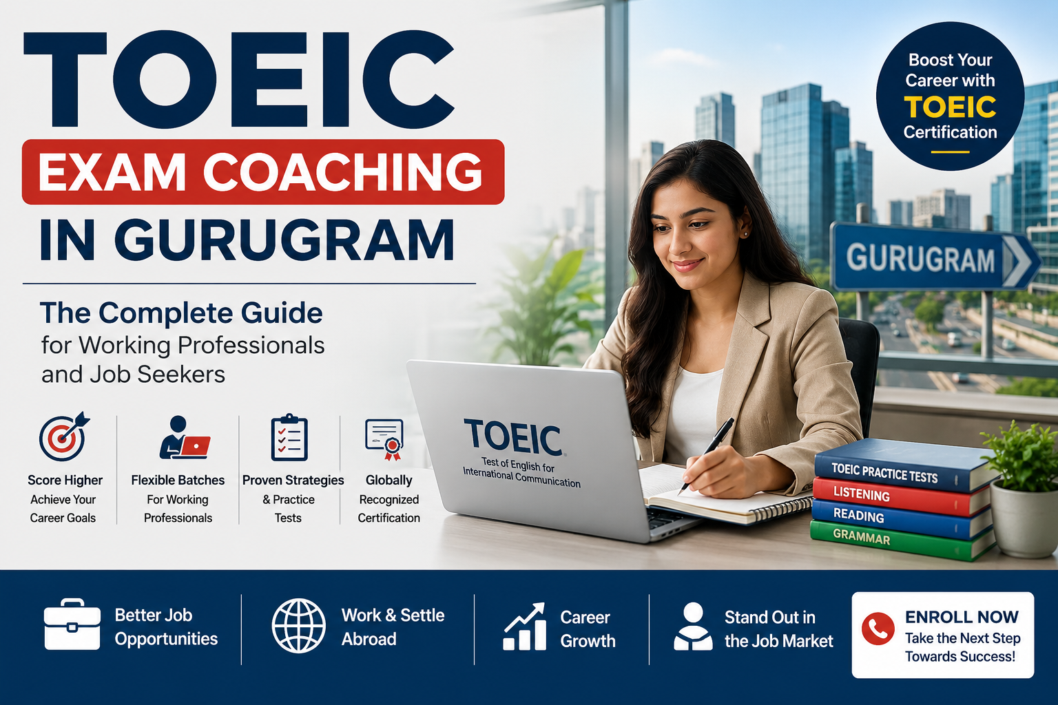 TOEIC Exam Coaching in Gurugram