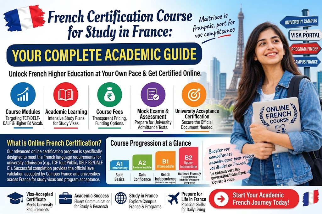 French Certification Course for Study in France: The Complete Guide