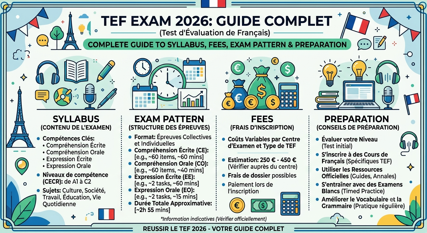 TEF Exam 2026: Complete Guide to Syllabus, Fees, Exam Pattern & Preparation